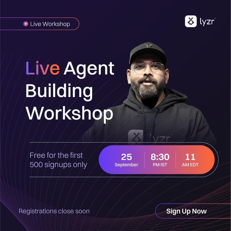 Cover Image for Live Agent Building Masterclass