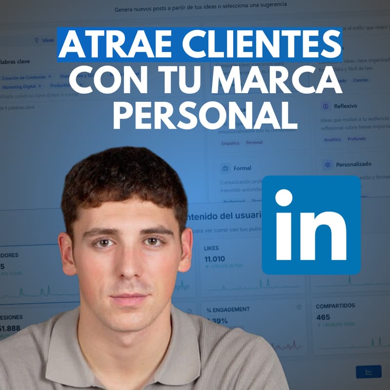 Cover Image for 7 pasos para Atraer Clientes con tu Marca Personal en LinkedIn