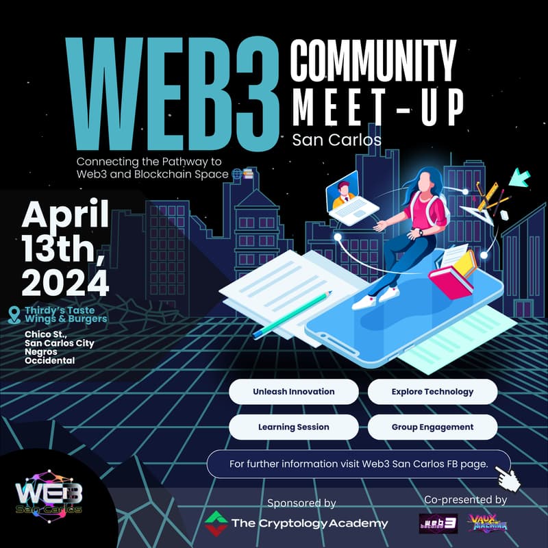 Cover Image for Web3 San Carlos Community Meet-Up