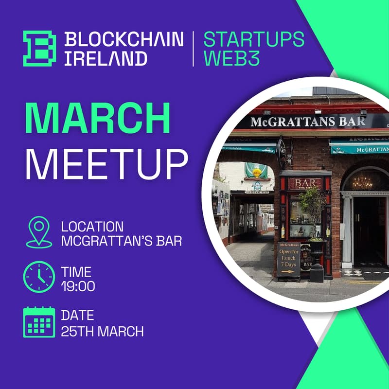 Cover Image for Blockchain Ireland March Meetup