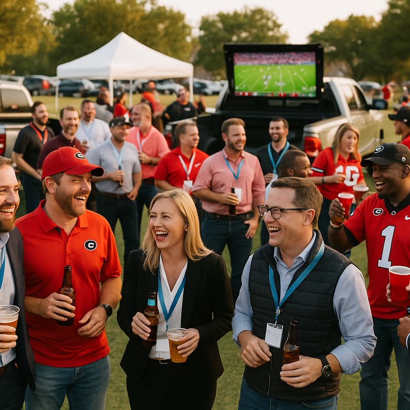 Cover Image for Networking On Tap: Tap a Tailgate
