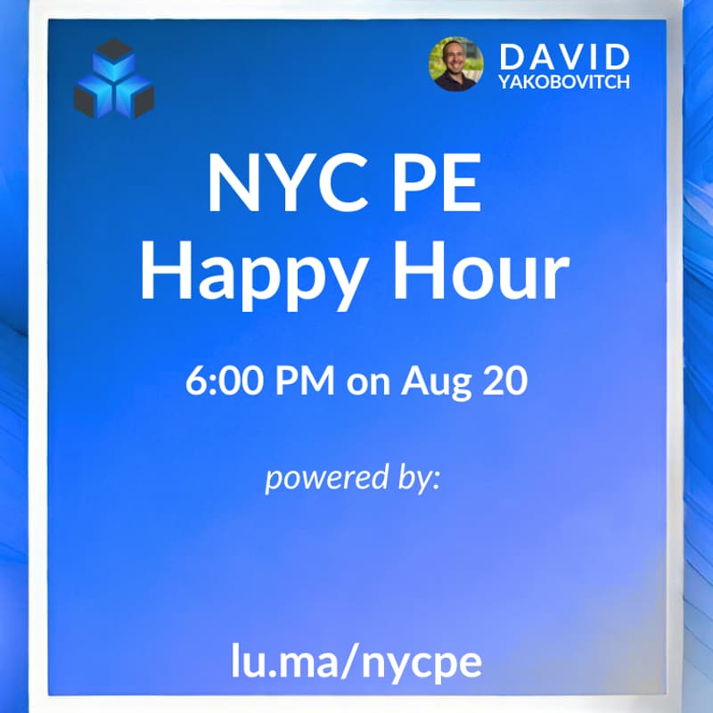 Cover Image for NYC PE Happy Hour