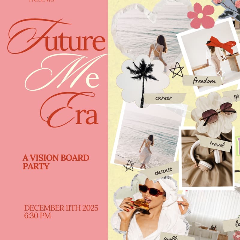 Cover Image for Future Me Era: a Vision Board Party