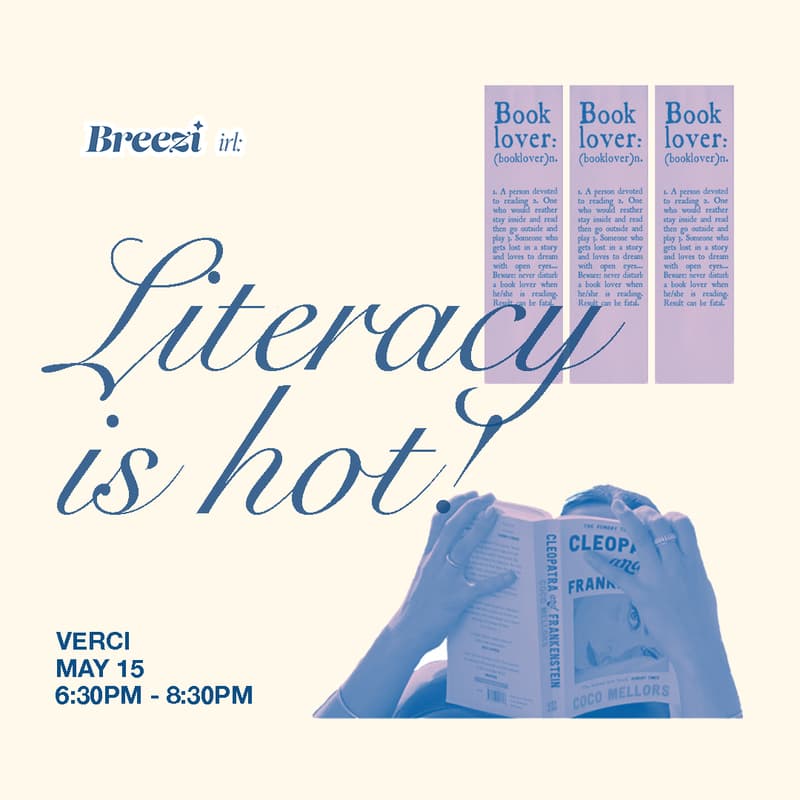 Cover Image for Breezi IRL: Literacy is Hot