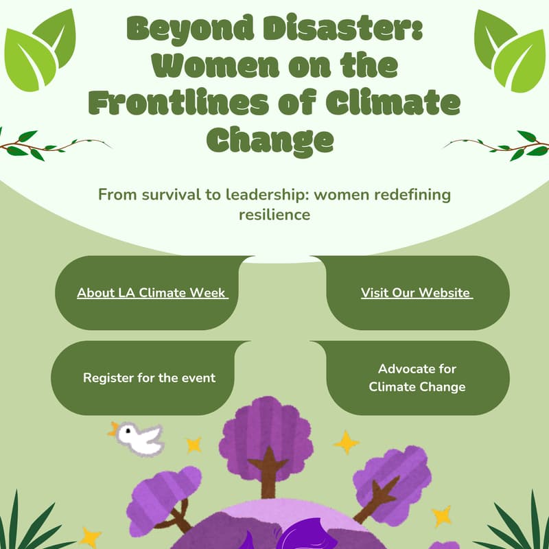 Cover Image for Beyond Disaster: Women on the Frontlines of Climate Resilience