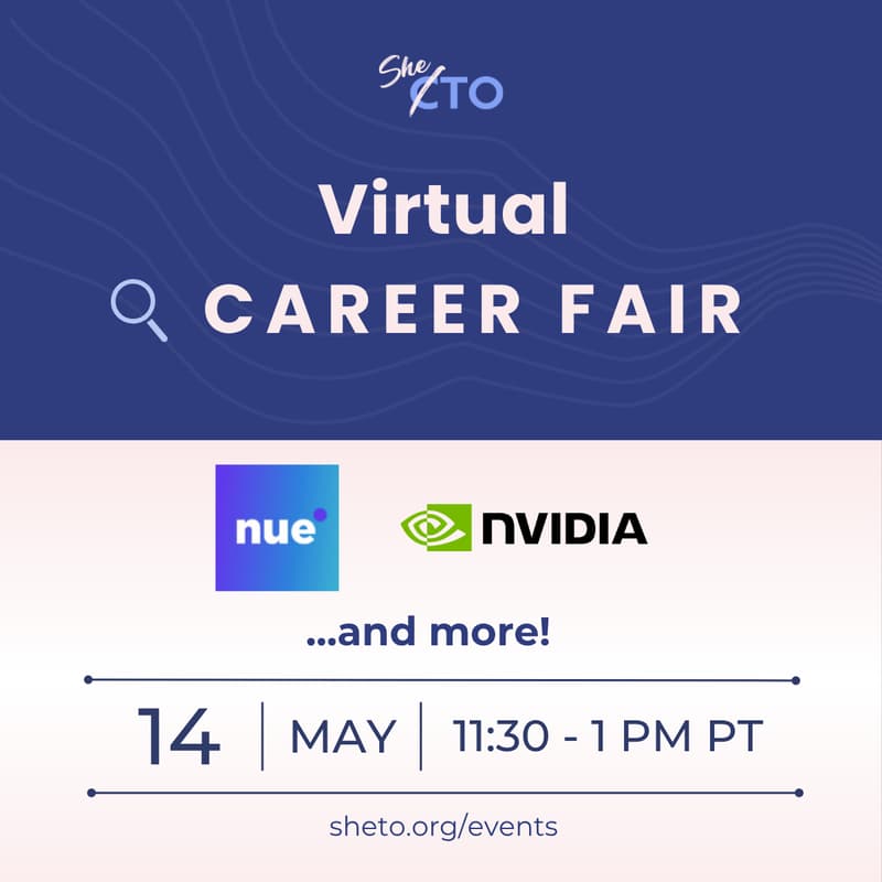 Cover Image for SheTO Virtual Career Fair