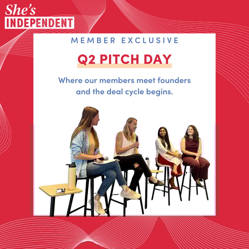 Cover Image for She's Independent Pitch Day (Member-Exclusive)