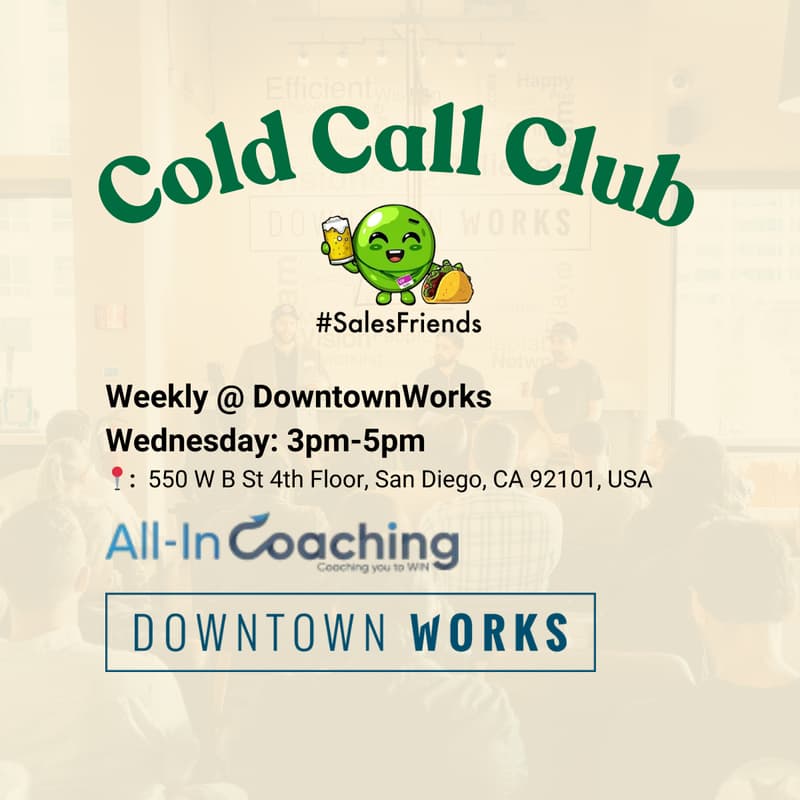 Cover Image for Cold Call Club ☎️ | #SalesFriends