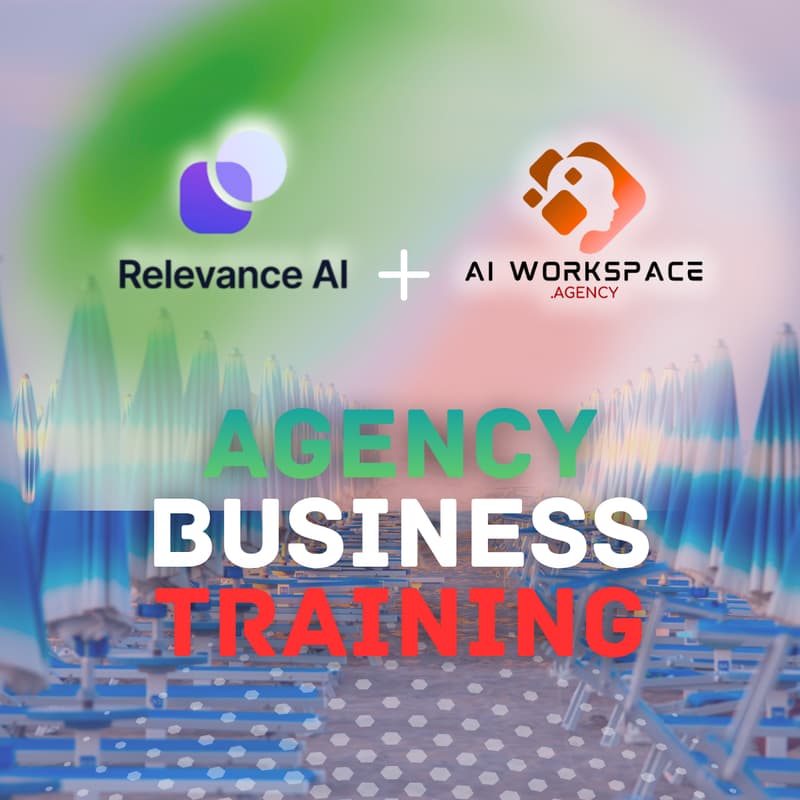 Cover Image for Relevance AI + AI Workspace - Agency Business Training - RIMINI