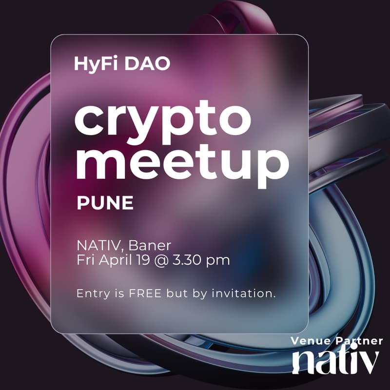 Cover Image for Crypto Meetup @Pune