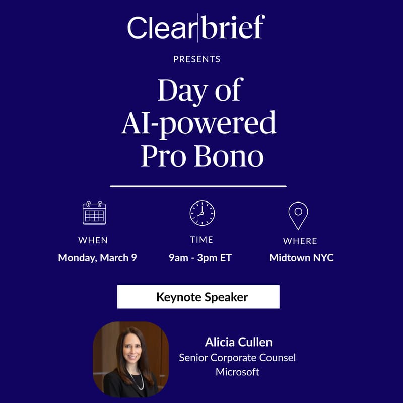 Cover Image for Day of AI-powered Pro Bono