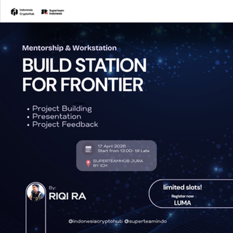 Cover Image for Build Station for Frontier