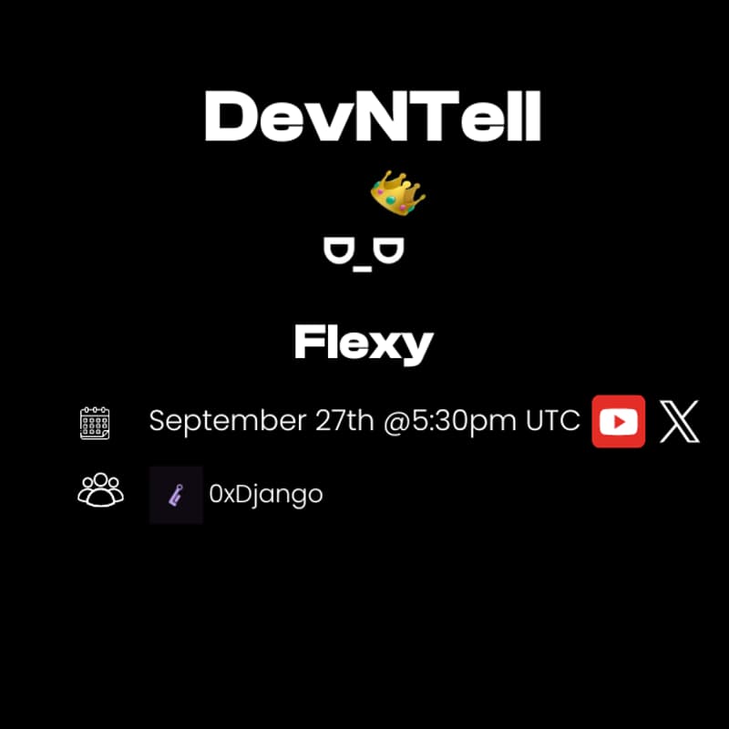 Cover Image for DevNTell - Flexy: Seamless Cross Chain Asset Transfer