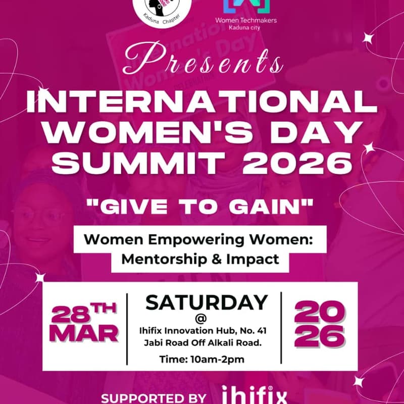 Cover Image for SCA Kaduna x WTM Kaduna City International Women's Day 2026 Summit