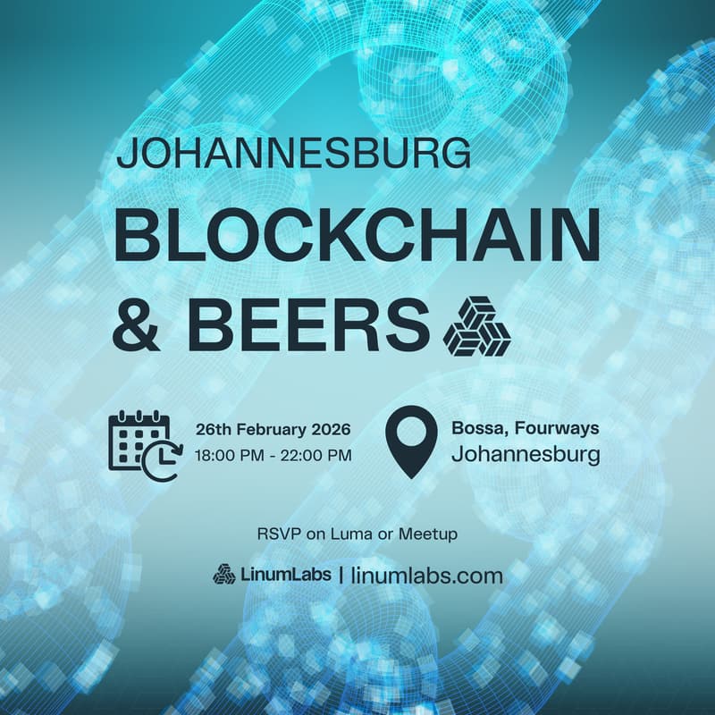 Cover Image for Blockchain & Beers Meetup Johannesburg