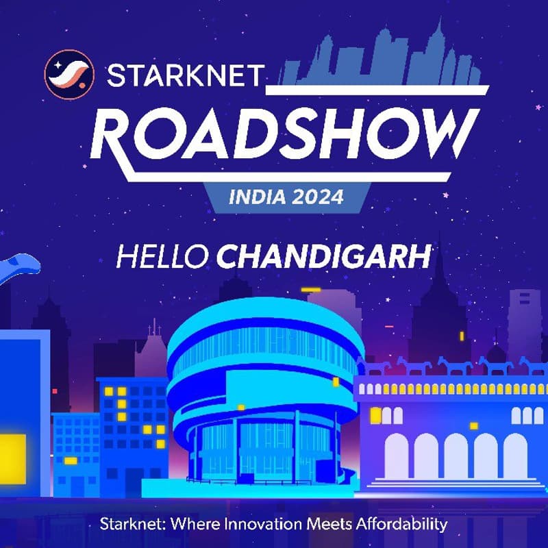 Cover Image for Starknet India Roadshow - Chandigarh
