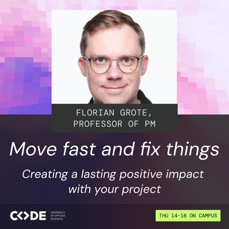 Cover Image for Move fast and fix things: Creating a lasting positive impact with your project