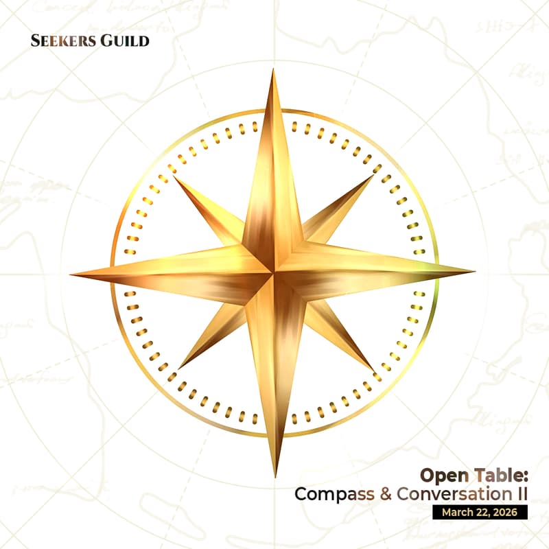 Cover Image for Seekers Guild Open Table: Compass & Conversation II