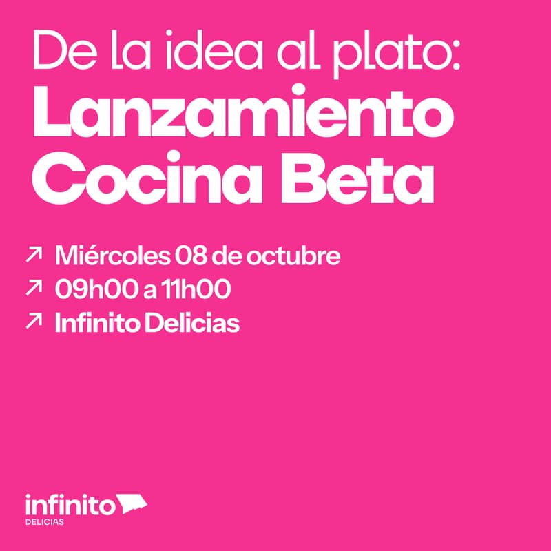 Cover Image for De la idea al plato: Lanzamiento Cocina Beta