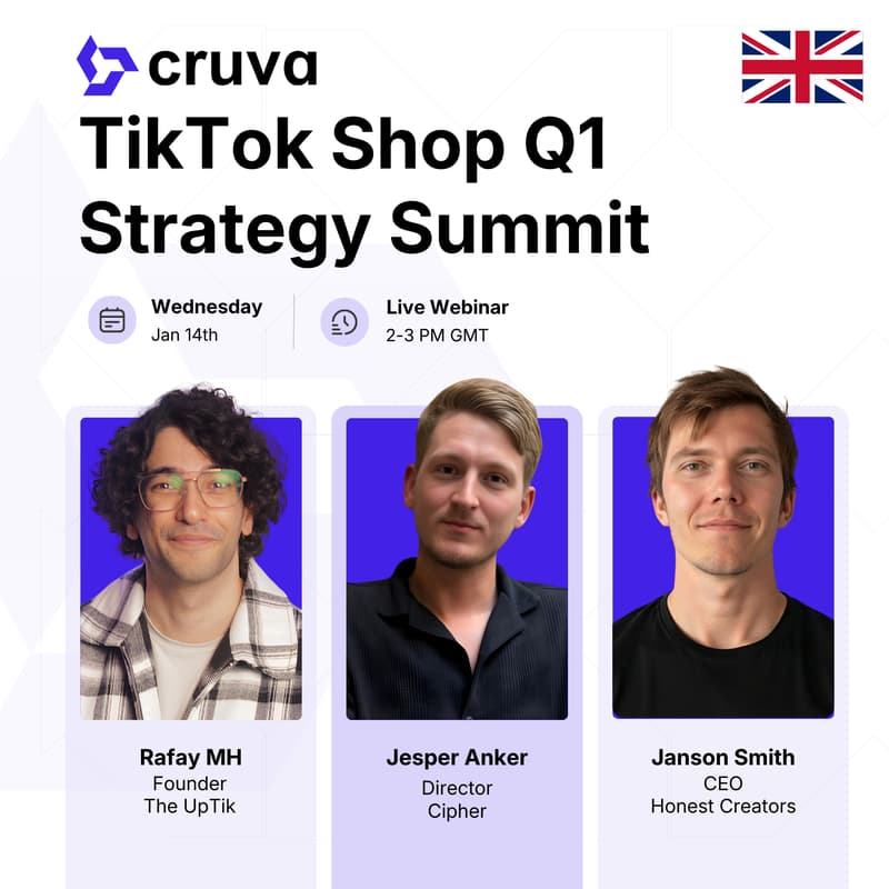 Cover Image for Cruva's Q1 TikTok Shop Strategy Summit