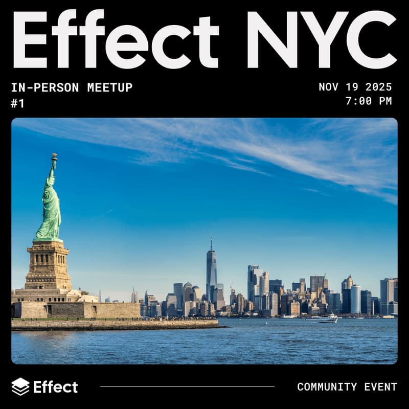 Cover Image for Effect NYC Meetup #1