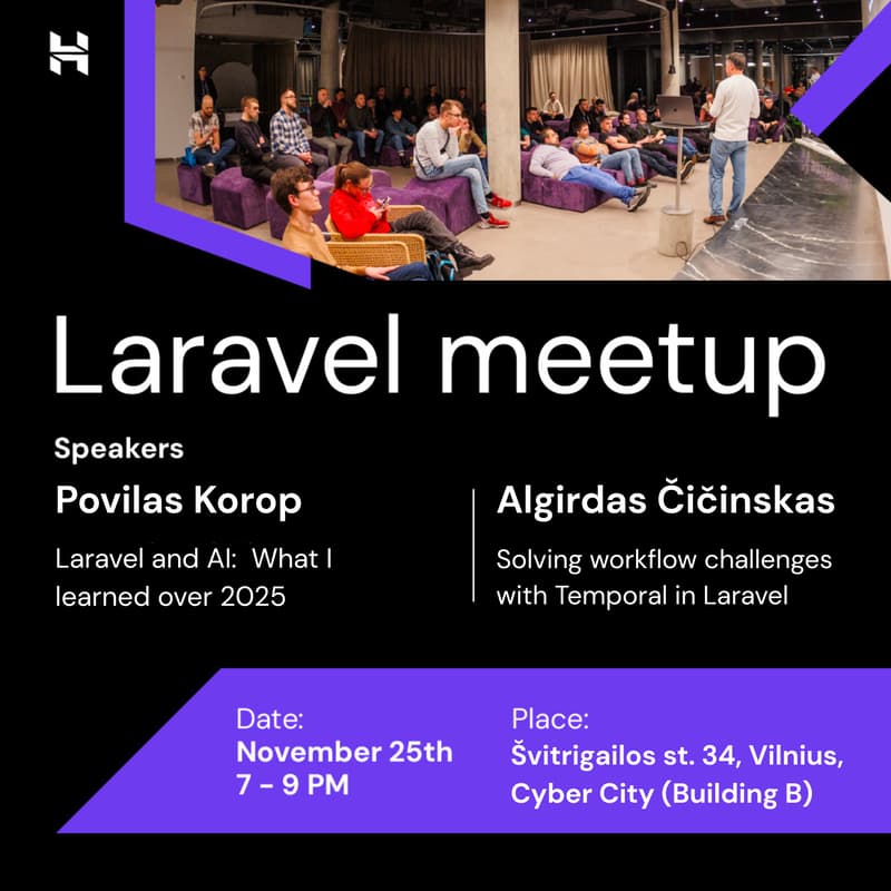 Cover Image for Laravel Vilnius Meetup