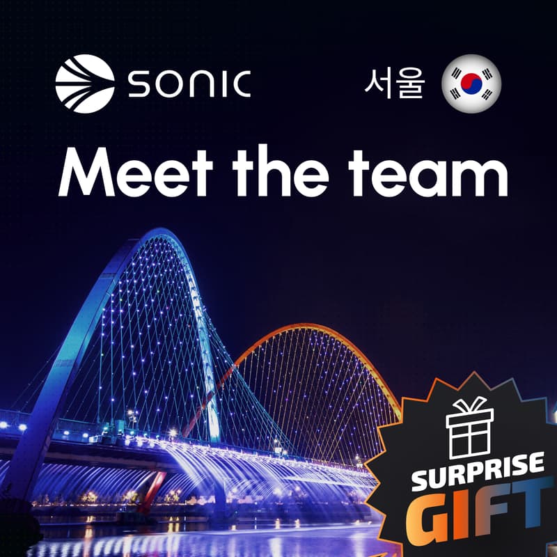Cover Image for 서울에서 소닉랩스를 만나보세요 - Meet Sonic Labs - Seoul