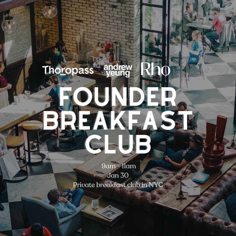 Cover Image for Founder Breakfast Club (Hosted by Andrew & Friends)