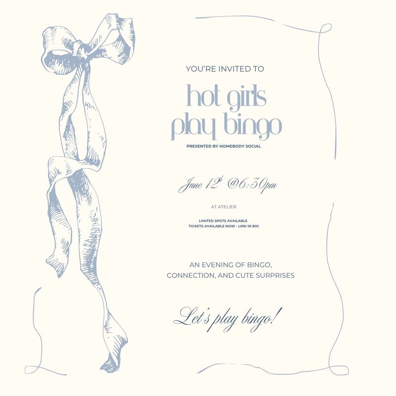 Cover Image for Hot Girls Play Bingo x Atelier (June 12th)