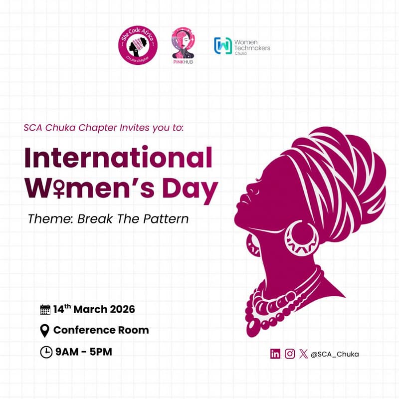 Cover Image for International Women’s Day 2026 – WTM x SCA Chuka