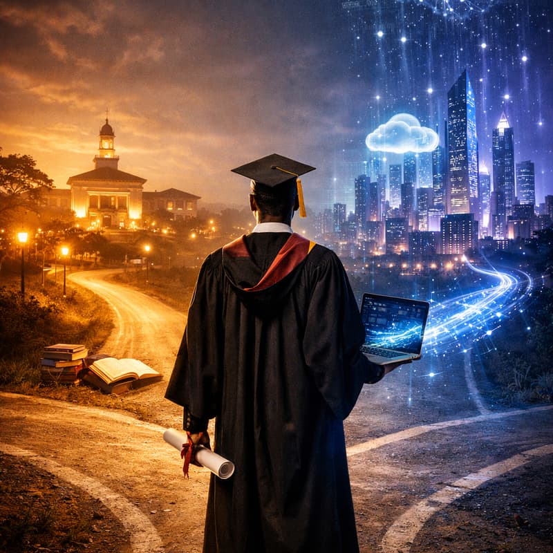 Cover Image for Will AI Make Your Degree Worthless? Rethinking Education for the AI Economy