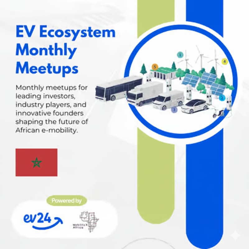 Cover Image for EV Ecosystem Monthly Meetup - Casablanca, Morocco
