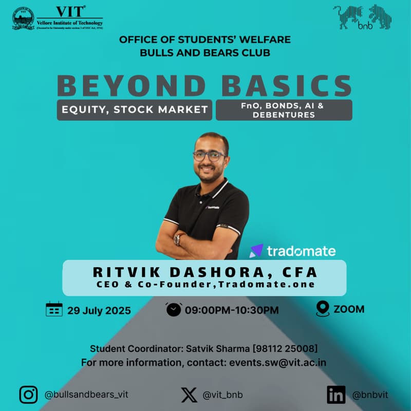 Cover Image for Beyond Basics : Equity, Stock Market, FnO, Bonds, AI & Debentures