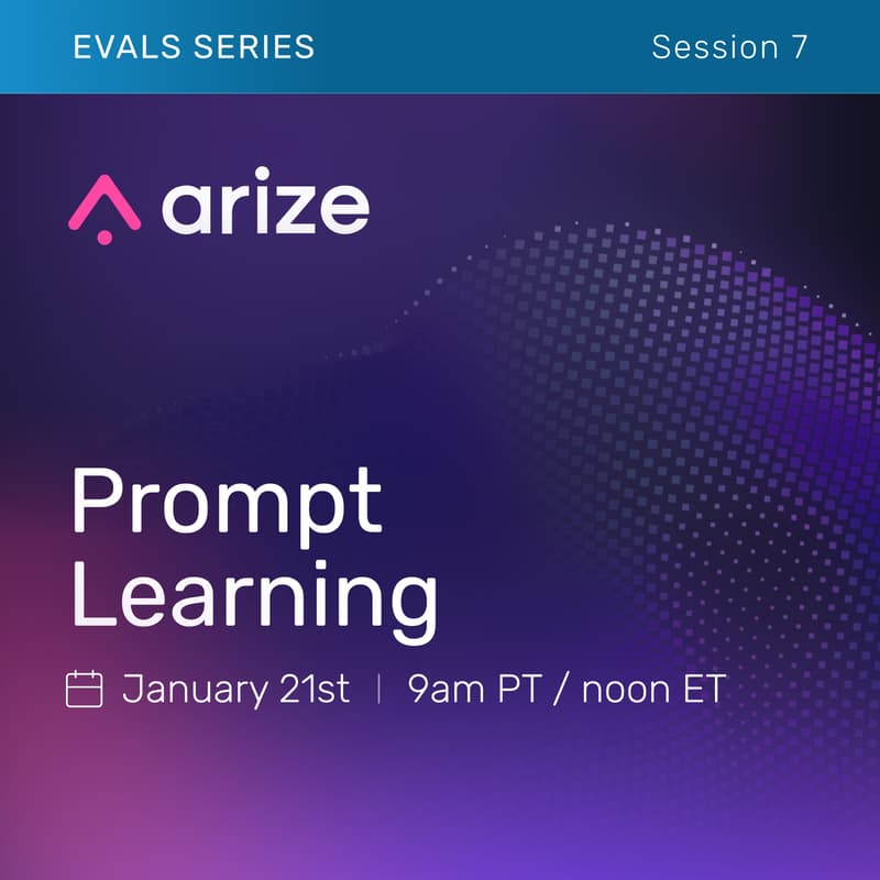 Cover Image for Evals Workshop: Prompt Learning