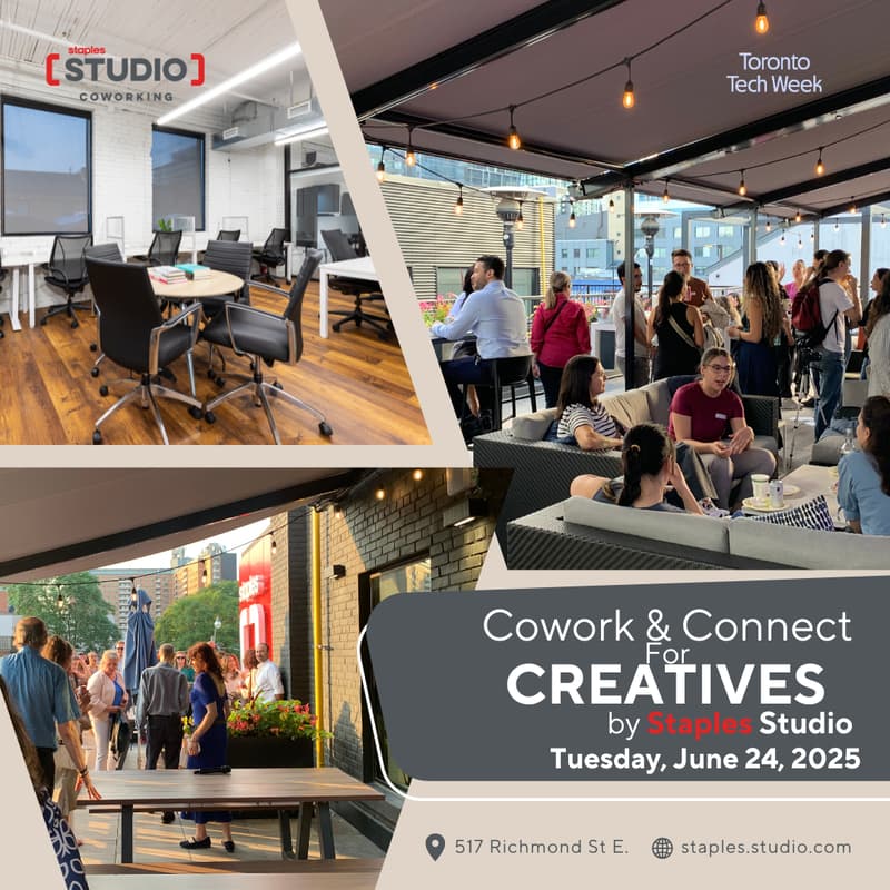 Cover Image for Cowork & Connect for Creatives by Staples Studio