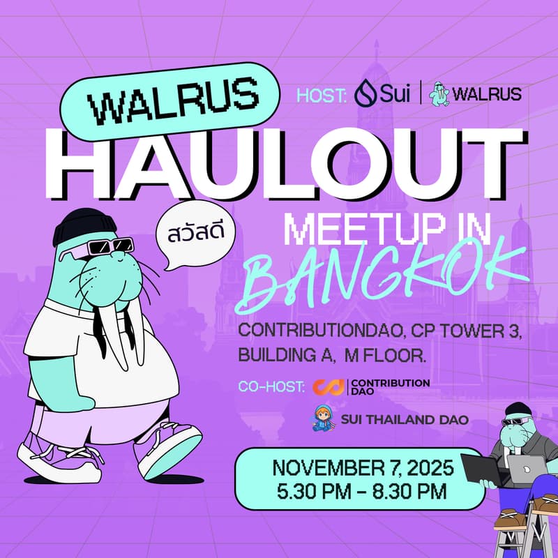 Cover Image for Walrus Haulout Meetup in Bangkok