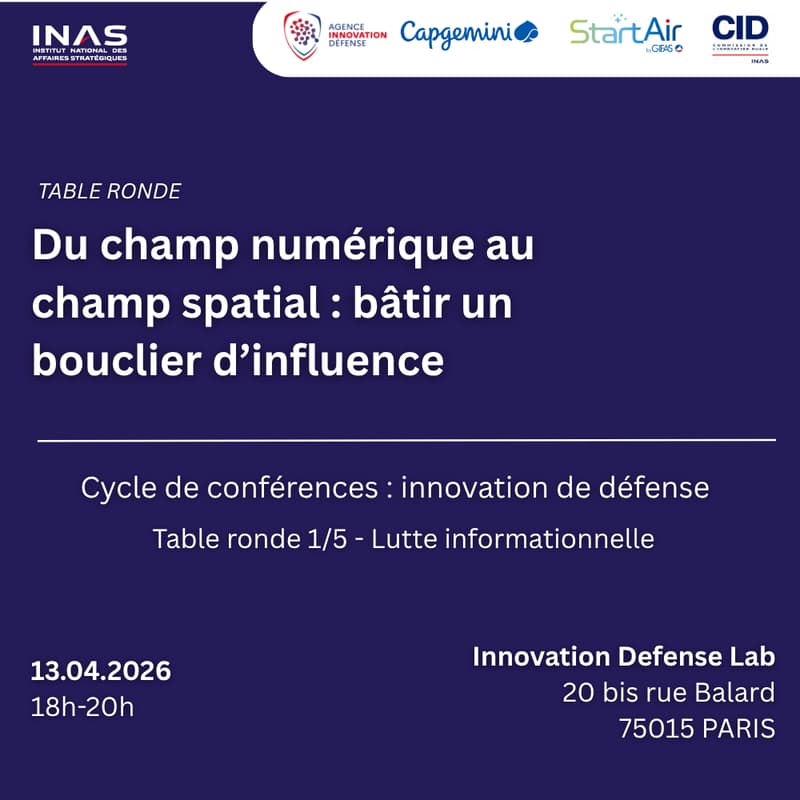 Cover Image for Du champs numérique au champs spatial : bâtir un bouclier d'influence