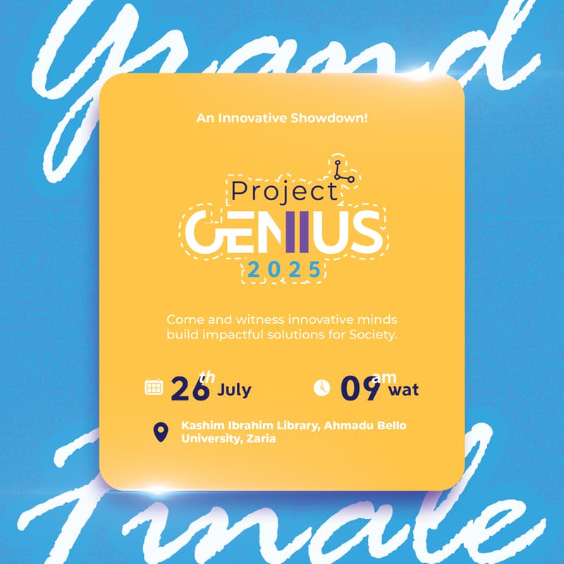Cover Image for Project GENIUS