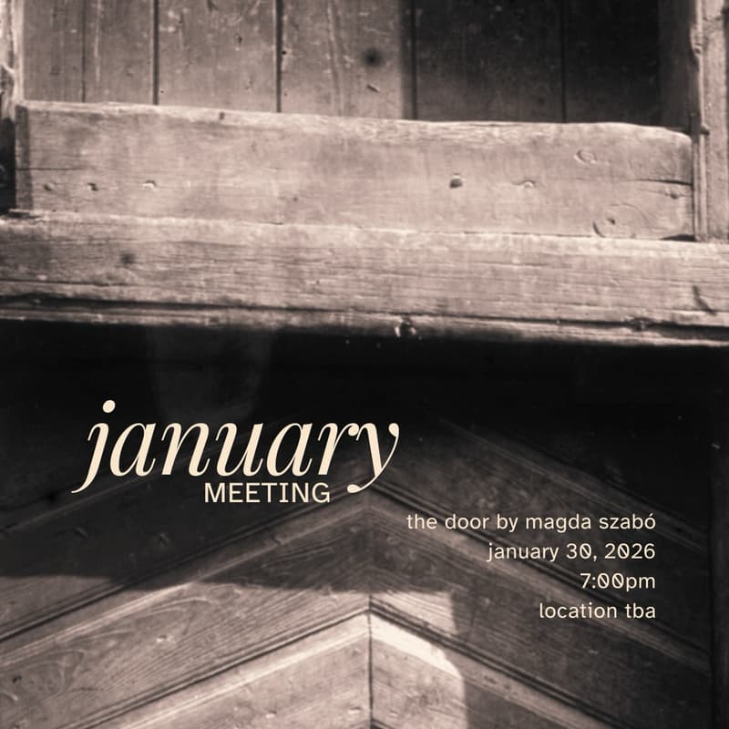 Cover Image for great day book club: the door by magda szabó