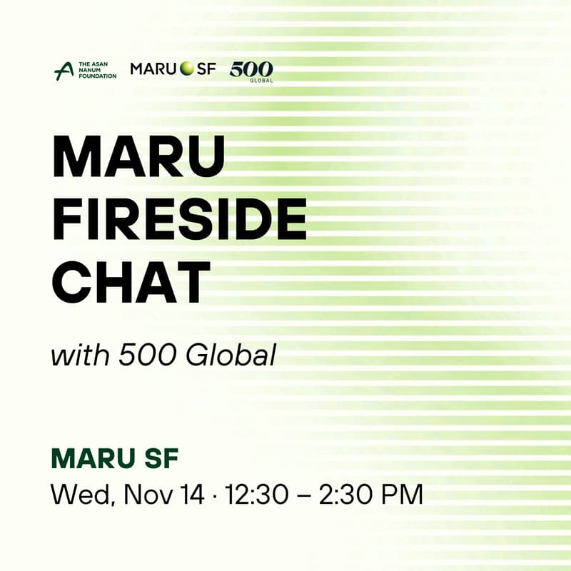 Cover Image for MARU Fireside Chat