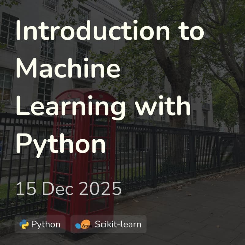 Cover Image for Introduction to Machine Learning with Python (Part 1)
