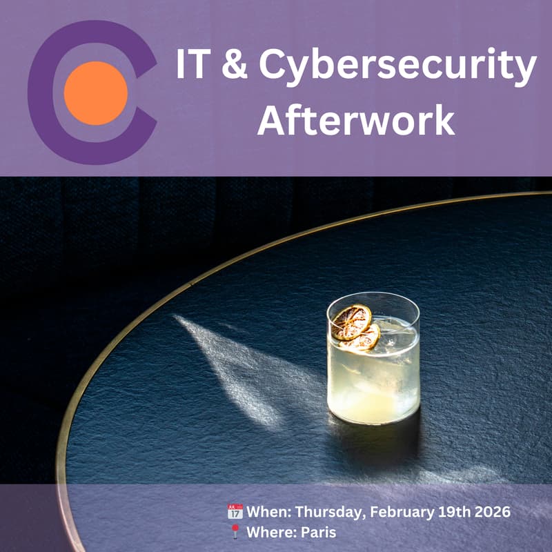 Cover Image for IT & Cybersecurité Afterwork de Mars