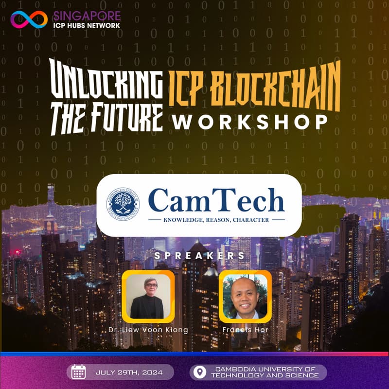 Cover Image for Unlocking the Future: ICP Cambodia Workshop (CamTech))