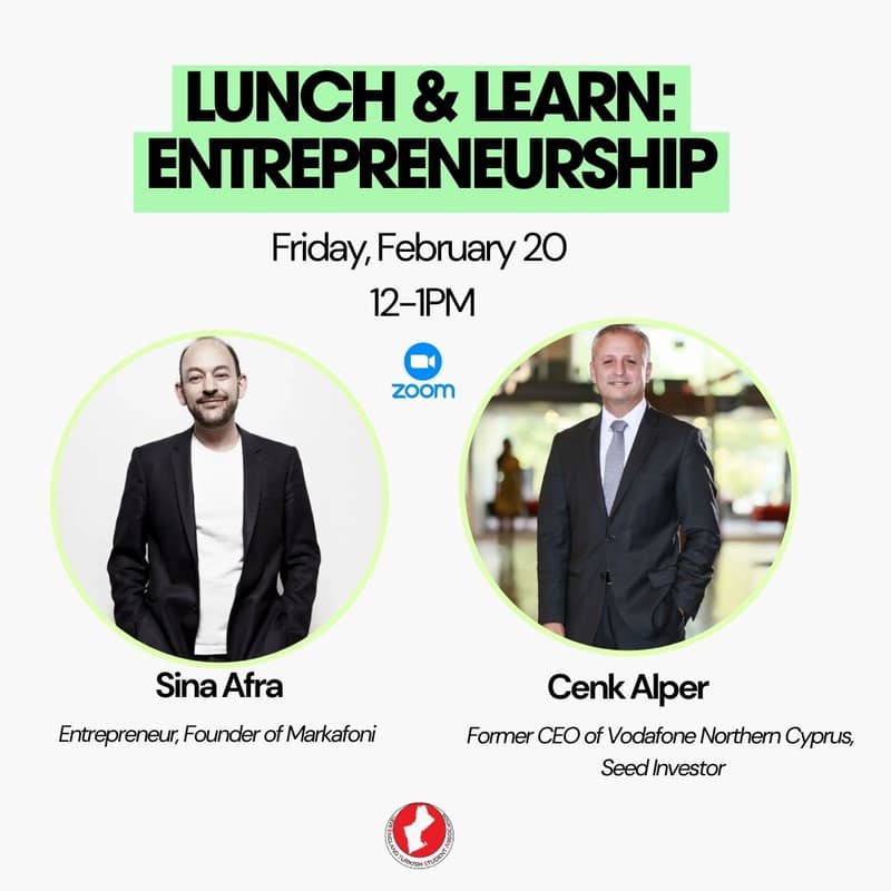Cover Image for Lunch & Learn: Scaling Startups - Growth Strategies, Enterprise Sales & Investment Insights