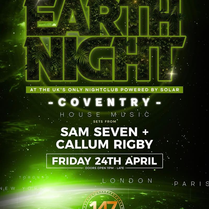 Cover Image for Earth Night Coventry 2026