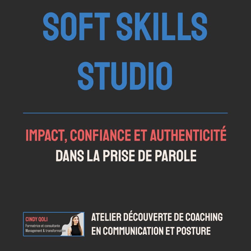 Atelier Prise de parole - Soft Skills Studio · Luma