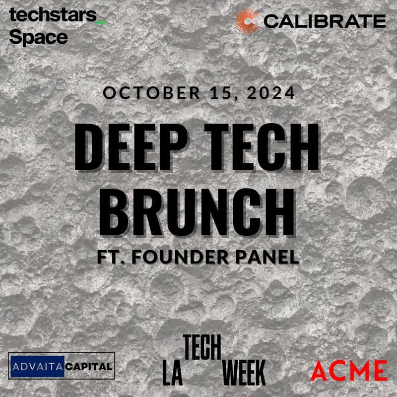 Cover Image for Deep Tech Brunch #LATechWeek