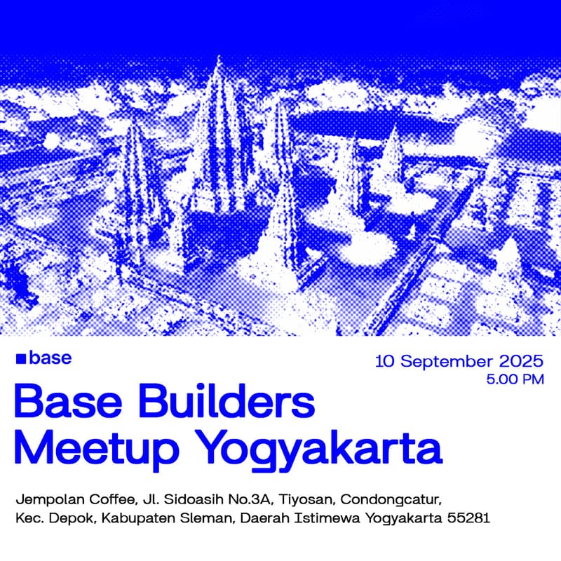 Cover Image for Base Builders Meetup Yogyakarta
