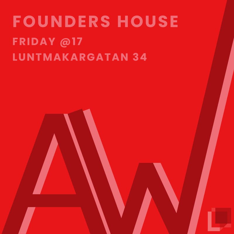 Cover Image for AW at Founders House