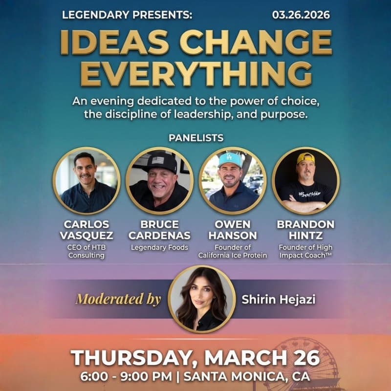 Cover Image for Legendary Presents: Ideas Change Everything